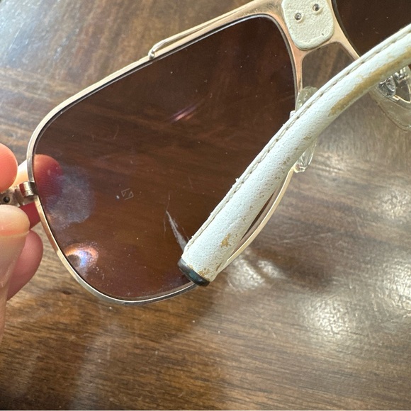 Chrome Heart Sunglasses. Double D. White - Picture 12 of 16